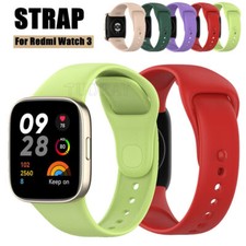 For Xiaomi Redmi Watch 3/ Mi Watch Lite 3 Smart TPU Silicone Wrist Band Strap