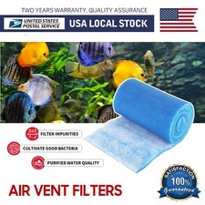 12-FT ROLL BLUE BONDED AQUARIUM FILTER MEDIA PAD 12" X 12' FILTER FIBER FLOSS