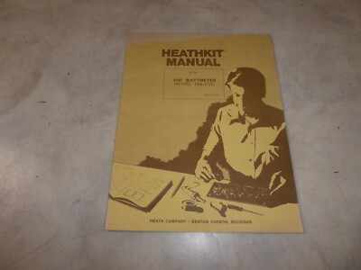 Manual Heathkit VHF Wattmeter HM 2102