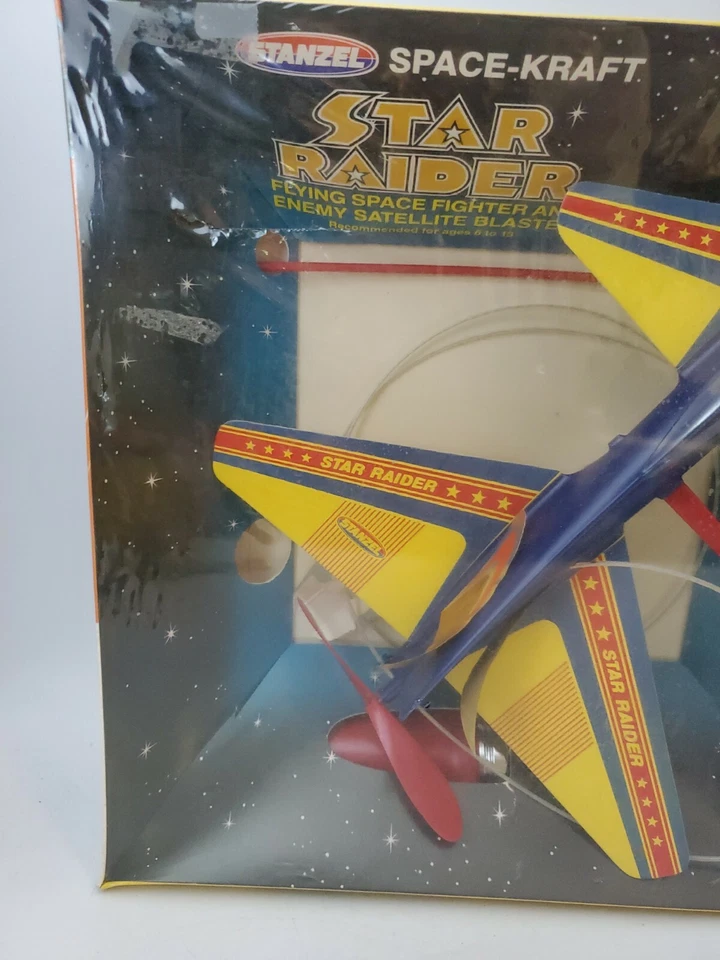 Vintage Stanzel Space Craft Star Raider Battery Powered Stock #1200 USA MADE NEW - Image 3 of 4
