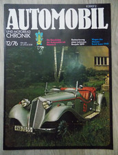 Automobil Motorrad Chronik 12/1976 Cockerell VW 1500 Packard Audi Front Sport