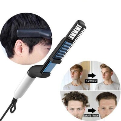 Piastra Per Capelli Lisci Pettine Lisciante Riscaldamento Elettrico 48W - Foto 8