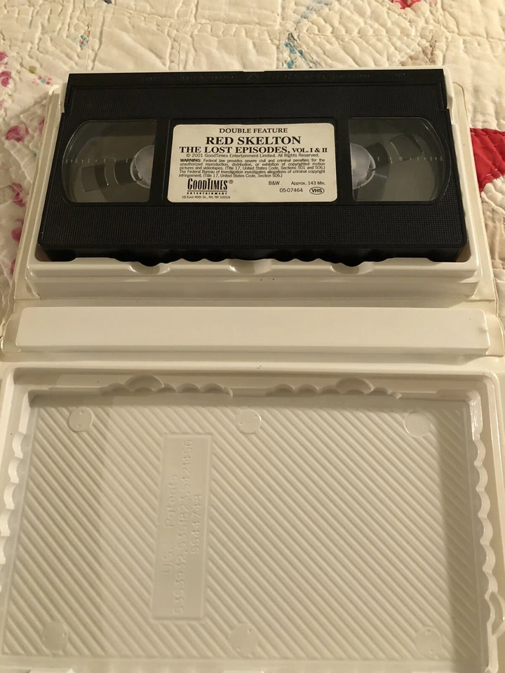 Red Skelton - The Lost Episodes: Vol. I  II VHS Double Feature Clamshell - Image 3 of 3