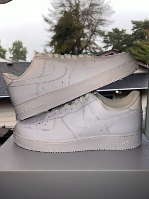Size 15 - Nike Air Force 1 '07 Low Triple White