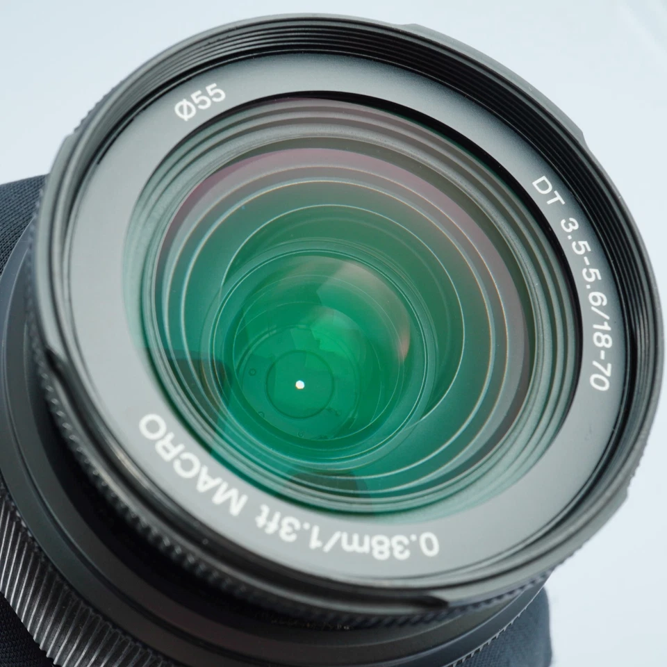EX+5 Sony SAL 1870 18-70mm F/3.5-5.6 & DT 55-200mm F/4-5.6 SAM Zoom Lens JAPAN - Image 4 of 4