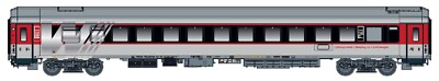 L.S. Models Schlafwagen WLABmee WAGONSERVICE, weiß-schwarz Ep. VI, H0  NEU/OVP