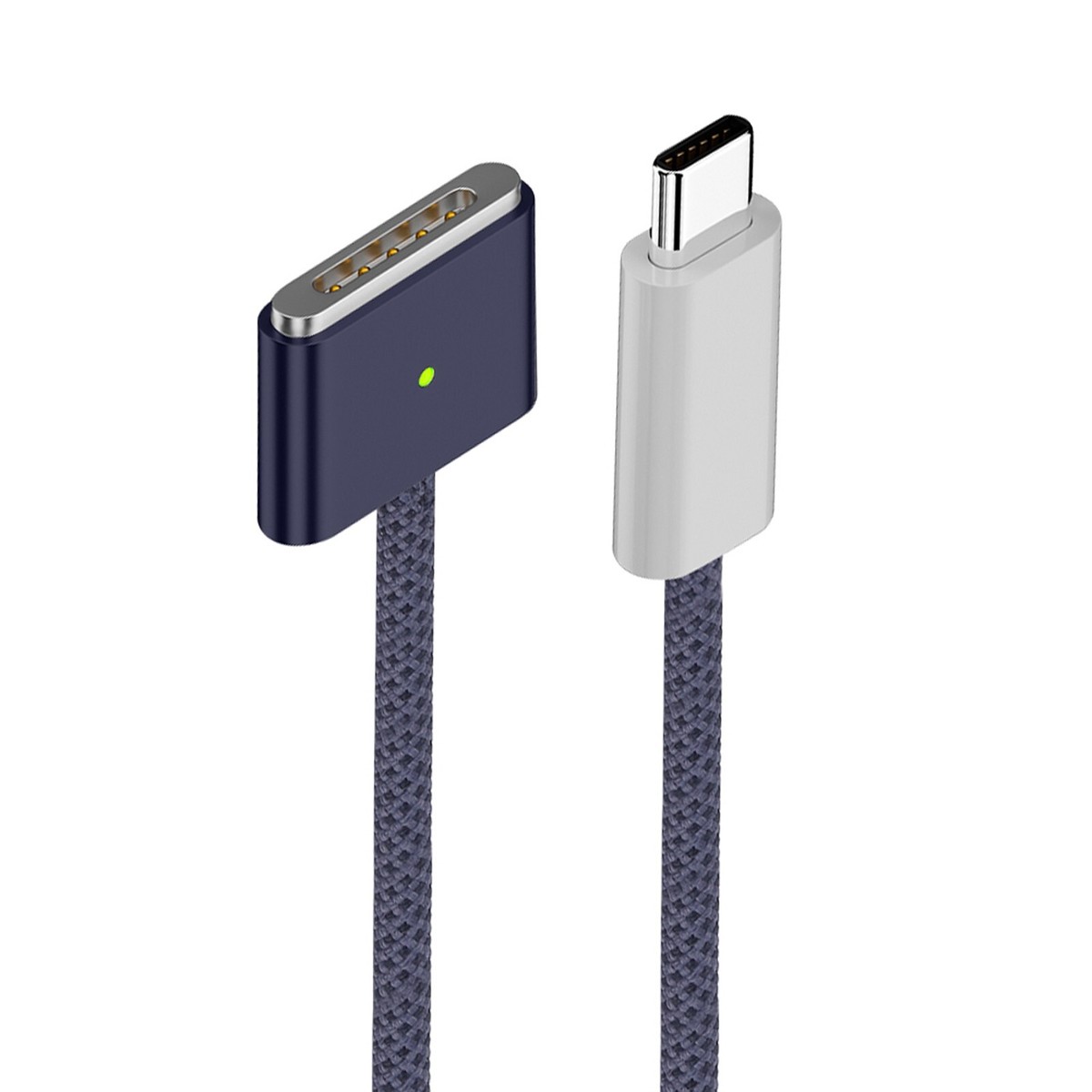 PCケーブル・コネクタ Apple USB-C to MagSafe 3 skyblue USB-C to MagSafe 3 Cable (2 m) - Sky Blue - Apple