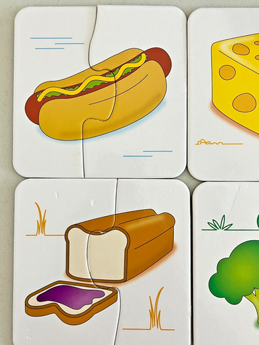 15 juegos de rompecabezas de vocabulario autocorrector Things I Eat Food viaje de aprendizaje - Imagen 5 de 10