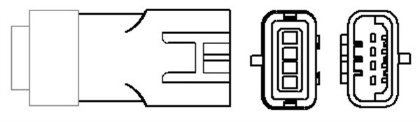 MAGNETI MARELLI 466016355157 Lambda Sensor for DACIA,RENAULT
