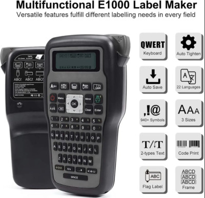 Industrielle Etikettendrucker E1000 PRO Etikettenmaschine für P-Touch TZe-231