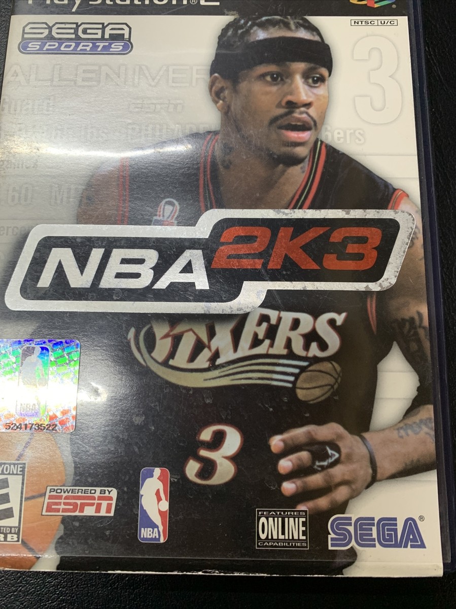 SONY - PS2セット　ソフト3コ付き PS2 NBA 2K3 Video Game Sony Playstation 2 Sega Sports Black