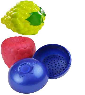 Hutzler Healthy Snack Containers BlueBerries &Raspberries&Green-Grapes Savers 