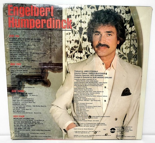 ENGELBERT HUMPERDINCK - A LOVELY WAY TO SPEND AN EVENING Silver 2 VINYL LP NM 🎁 - Picture 11 of 12