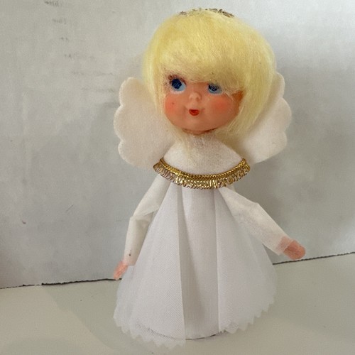 8 Vintage Elf/Angels/Mouse/More Christmas Ornaments Made in Japan - Picture 15 of 23