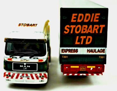 Scale Model Stobart Corgi Toys Trucks Corgi 1:50 Refrigerated Box