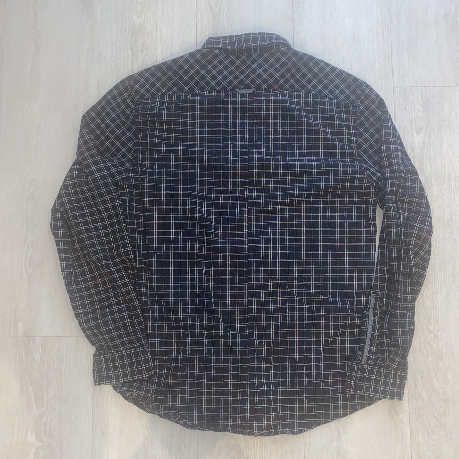 Split Co USA Button Down Shirt Black / Multicolor… - image 2