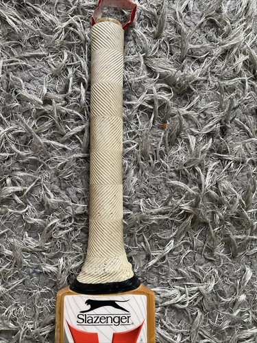 Slazenger V Pro Blade Panther Size 6 Cricket Bat Hand Crafted Kashmir Willow VGC - Picture 3 of 24