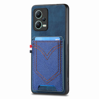 Hülle für Xiaomi Poco M4 Pro X3 NFC Redmi 10 10C Card Holder Wallet Schutz Case