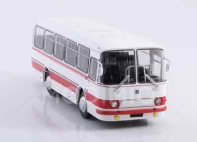 LAZ-697N Turist 1975 White/Red NA050 MODIMIO 1:43 NEW!
