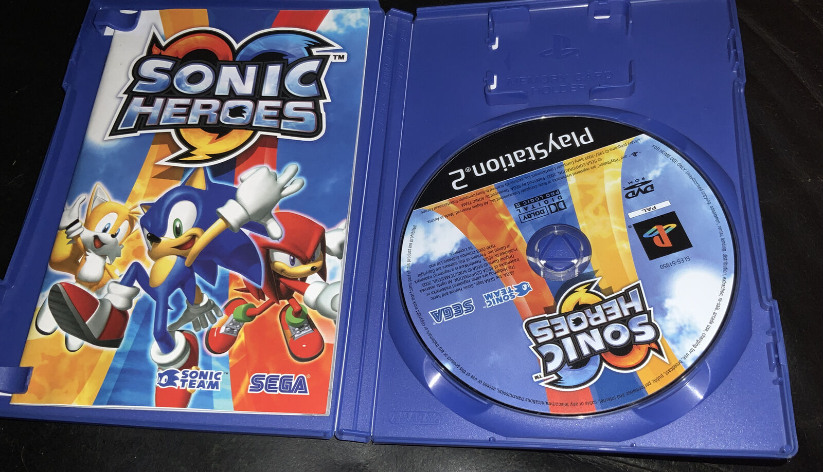 Sonic Heroes - Sony FOR PLAYSTATION COOL CLASSIC 2 PS2 SEGA