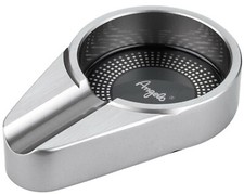 ANGELO CIGAR ASHTRAY METAL HUMIDOR HOLD 1 CIGAR GIFT BOX
