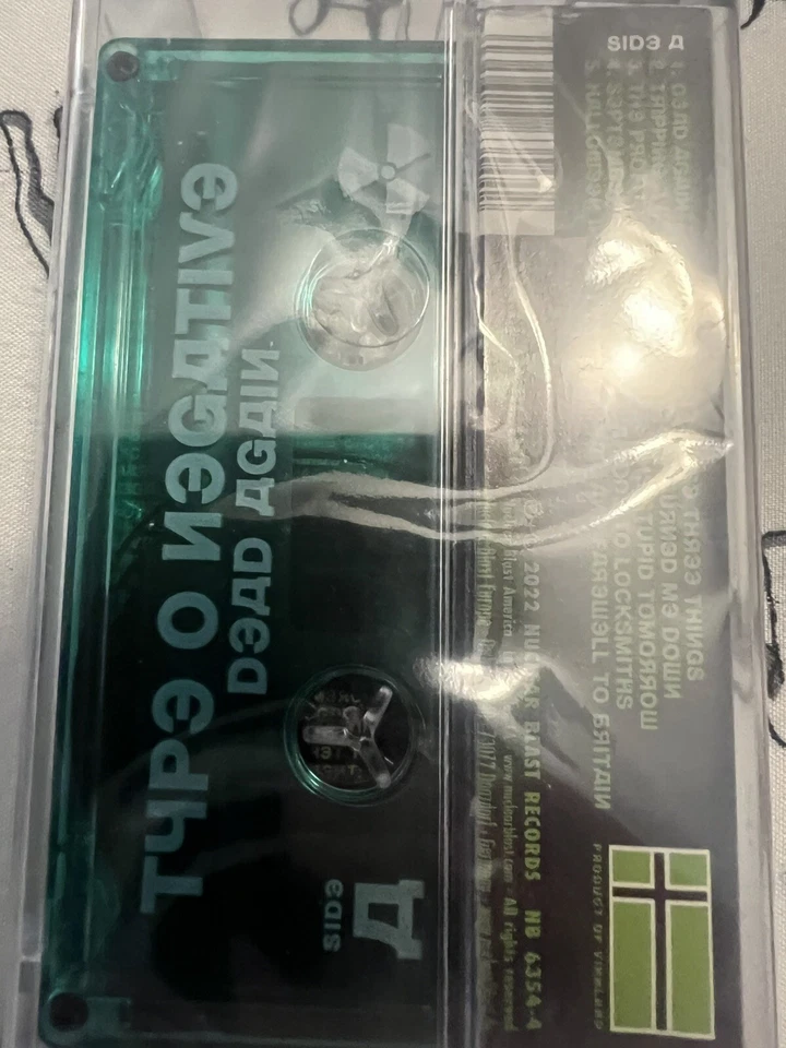 Type O негатив – Dead Again / кассетный альбом - Изображение 2 из 2
