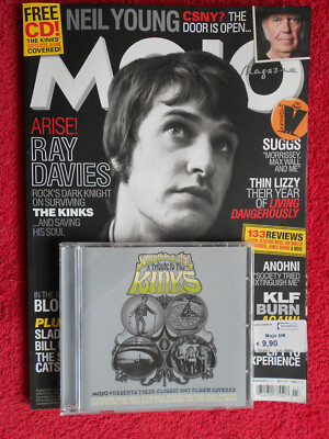 MOJO Magazine 280/2017 + CD Ray Davies Suggs Neil Young Thin LIzzy Anohni