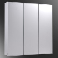 Ketcham 36w X 30h-in. Tri-view Surface Mount Medicine Cabinet, Beveled Edge on sale Ketcham 36w X 30h-in. Tri-view Surface Mount Medicine Cabinet, Beveled Edge on sale