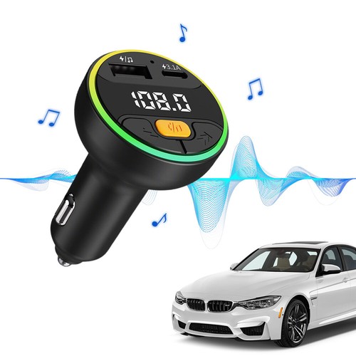 Bluetooth Car FM Transmitter MP3 Player Hands free Radio Adapter Kit USB Charger - Bild 4 von 10