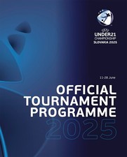 UEFA EURO-2025 U21 OFFICIAL PROGRAMM England Germany Ukraine Czechia Poland 88pg
