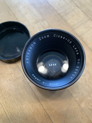 Vtg Astragon Zoom Close-up Lens No. 22909 Made In Japan