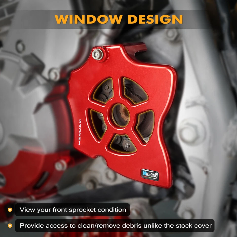 NICECNC Billet Fairings Body Kit Chain Cover Foot Peg For Honda XR650L 1993-2025 - Image 3 of 4