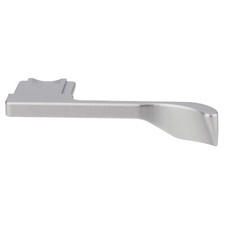 Hot Shoe Hotshoe Thumbs Up Rest Securely Hand Grip for Fuji X-E4 Camera Silver
