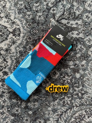 Nike SB x Parra France Everyday Max Lightweight Crew Socken Extra Large XL