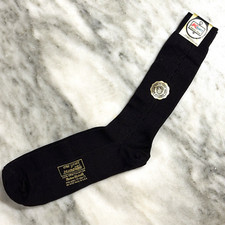 Vintage KMart Socks Dark Brown Dress 100 Stretch Nylon Size 10 - 13 USA NOS