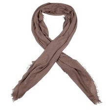 Verona Collection Womens One Size Latte Brown Sheer Hijab Scarf NWT BA70