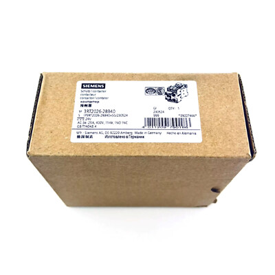 1PCS Brand New Siemens 3RT2026-2BB40 Contactor 3RT2 026-2BB40