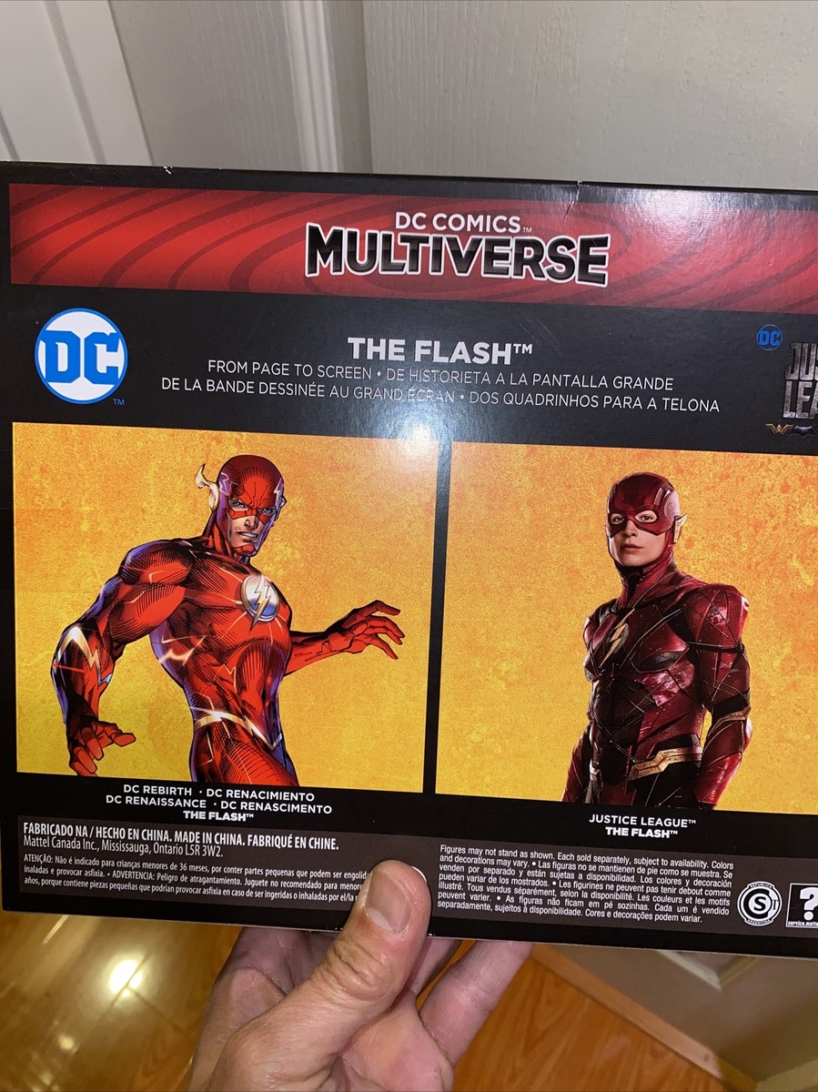 超希少品　DC Multiverse The Flash フィギュア DC Comics Multiverse Flash Action Figure - Set of 2