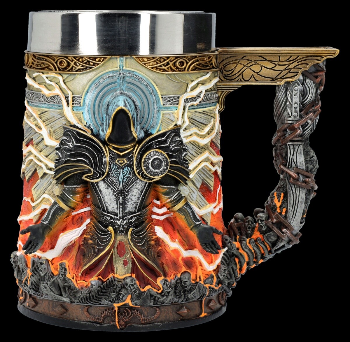 Jarra Inarius - Diablo IV Figura Arcángel Taza 600 ml Coleccionista Mercancía 15,5 cm