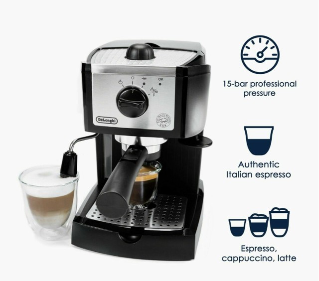 DeLonghi EC155M Espresso Machine Black for sale online eBay