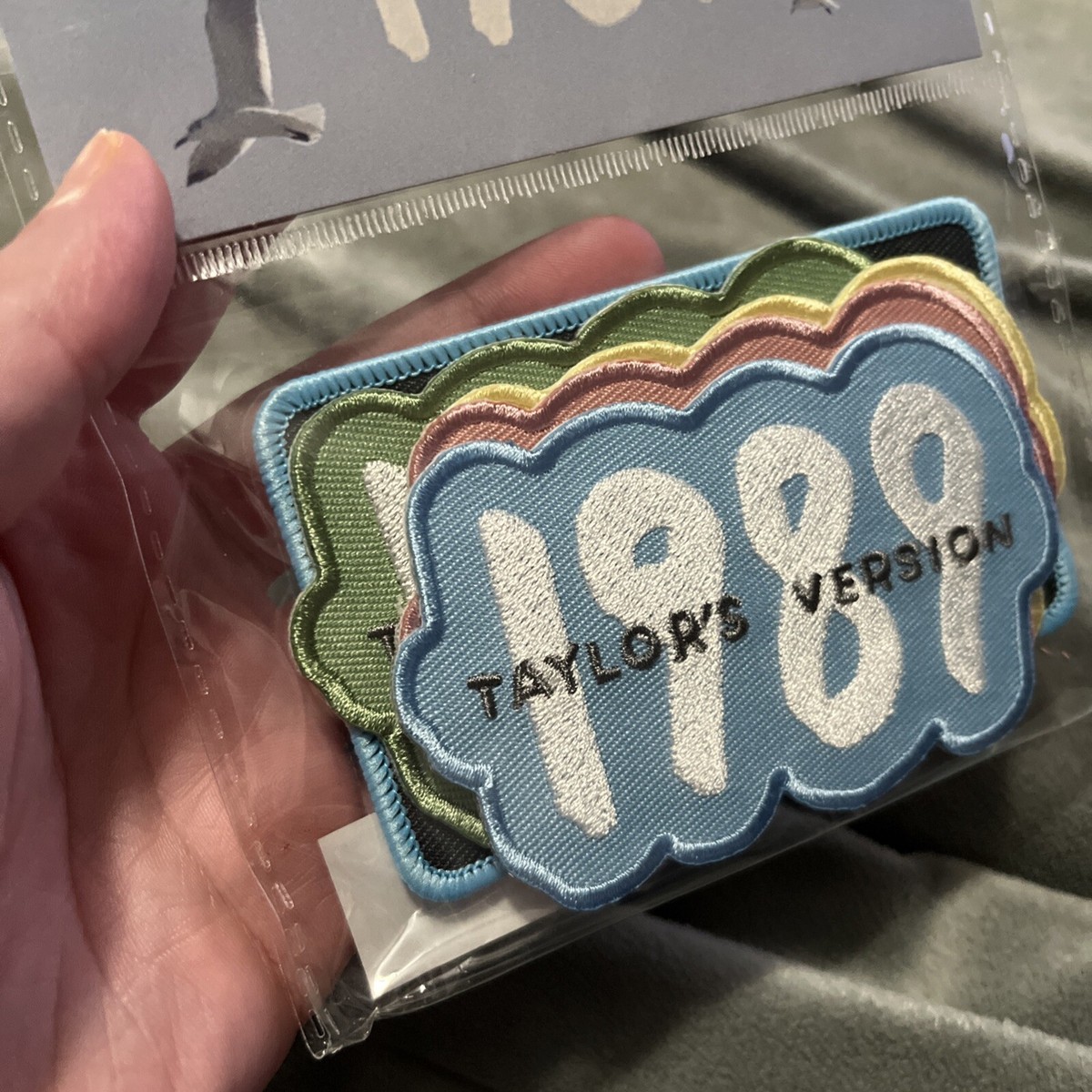 Taylor Swift 1989 (Taylor's Version) Era Patch Set Logo Official