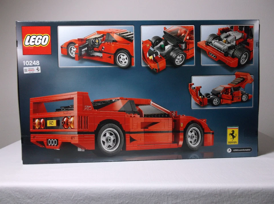 LEGO 10248 Ferrari F40 CREATOR EXPERT - Nuevo juego sellado sin abrir - Retirado - 2015 Foto 4 de 4