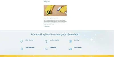 Online Cleaning Business Website For Selling Business For - 