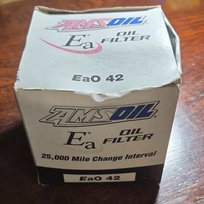 AMS OIL FILTER 25000 Miles Eao42