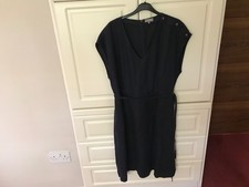 Ladies Jaeger Navy Linen Dess size 16