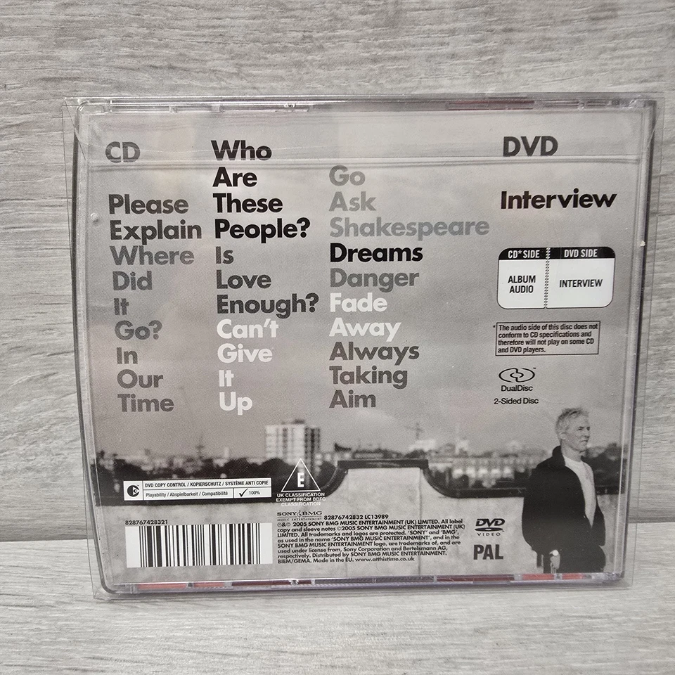 Burt Bacharach – At This Time CD & DVD DualDisc 2005 DVD Video PAL Very Good  Foto 2 de 4