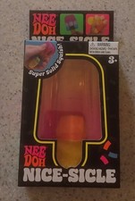 NeeDoh Nice-Sicle Sunset Popsicle Squishy Nee Doh NEW Authentic Schylling