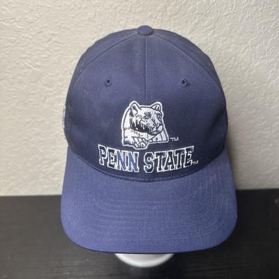Vintage Penn State Nittany Lions Logo 7 Diamond Cut Logo Cap Hat Adjustable RARE