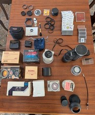 Estate Sale Camera Lens  Filter Lot Cokin Hoya Tiffen Sigma Tamron Tokina