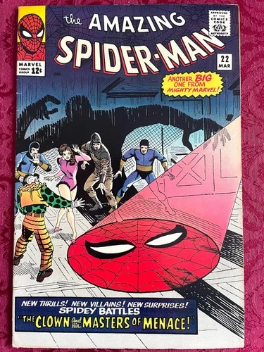 Amazing Spider-Man #22 FN/VF Ditko art 1st Princess Python